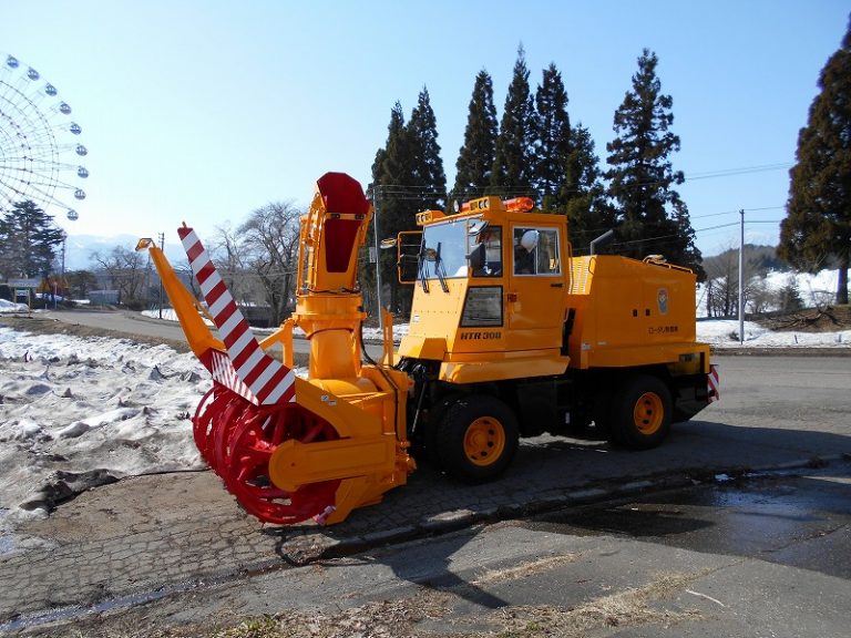 大型ロータリー除雪車 NICHIJO HTR308 をご購入頂きました！ 株式会社 橋詰商会【公式】